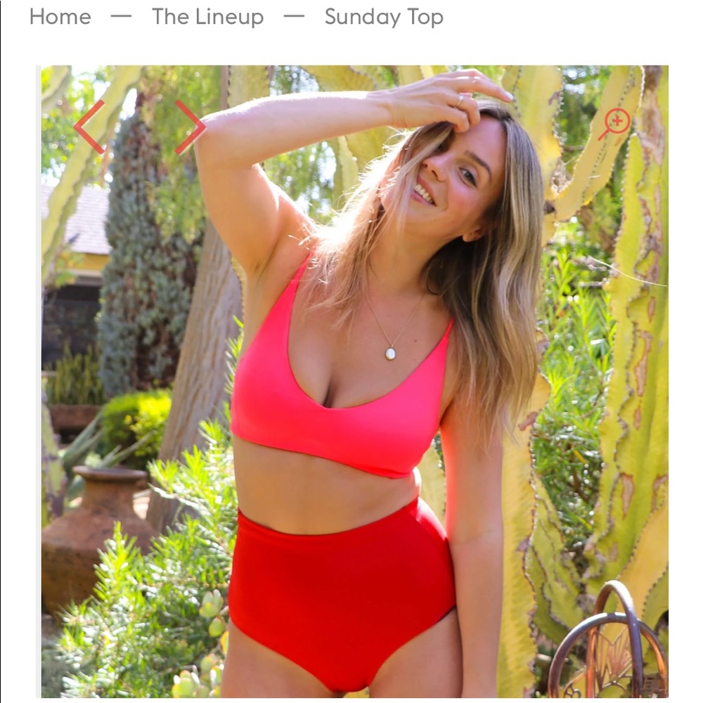 Left on Friday - Sunday Top - Rescue (neon red)